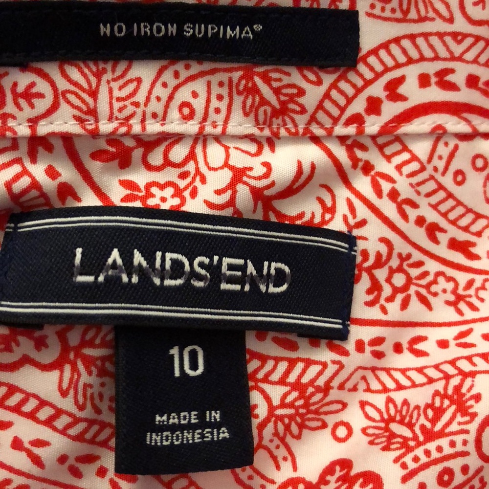 Lands End Button Down - image 2